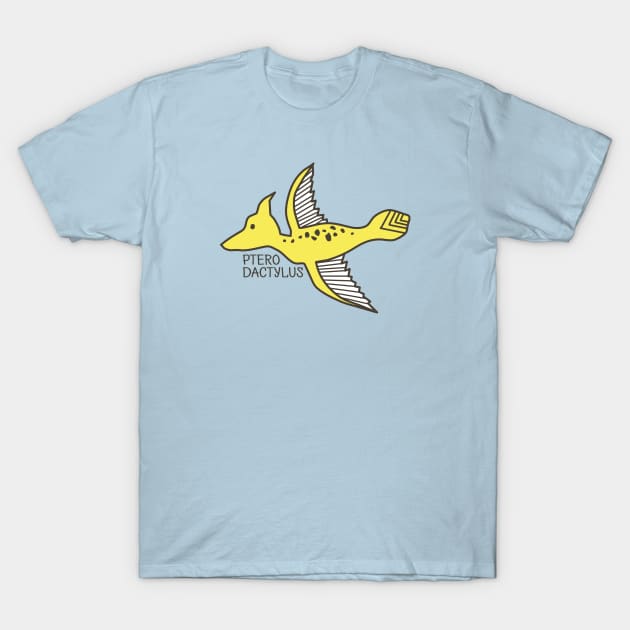 Dinosaur Pterodactyl T-Shirt by AliJun